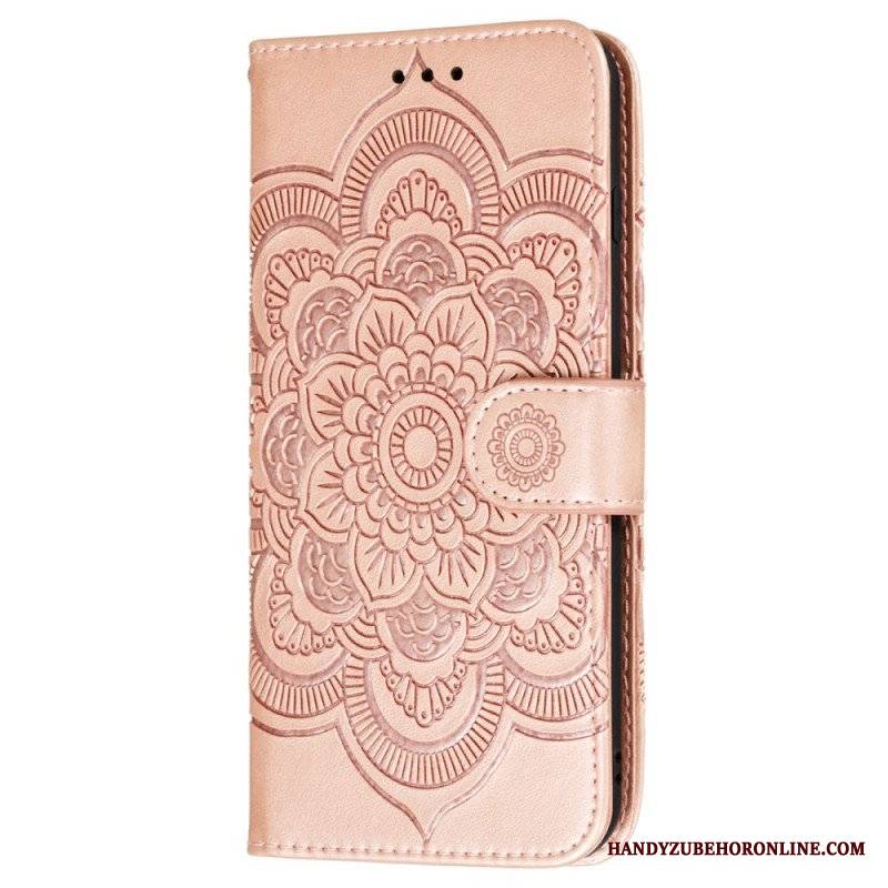 Etui Folio do Samsung Galaxy S22 5G Pełna Mandala