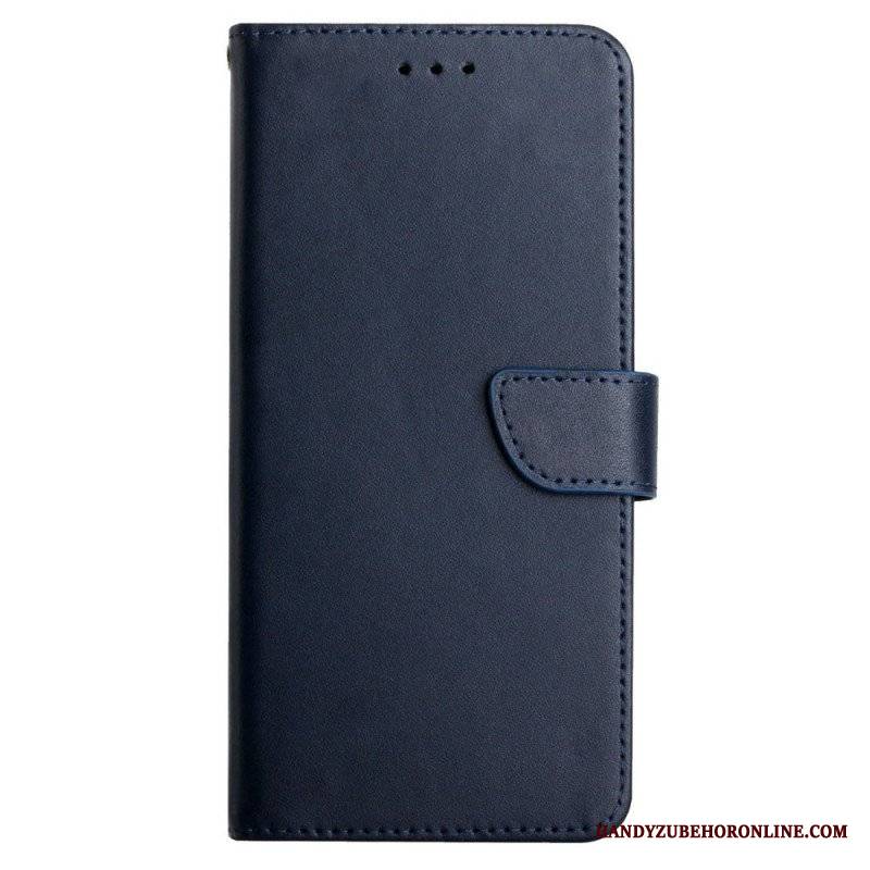 Etui Folio do Samsung Galaxy S22 Ultra 5G Prawdziwa Skóra Nappa