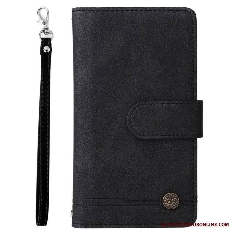 Etui Folio do Samsung Galaxy S22 Ultra 5G Wielofunkcyjny Z Etui