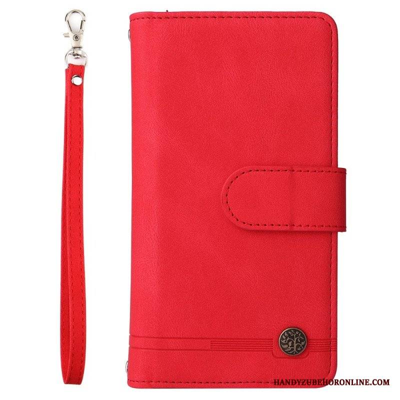 Etui Folio do Samsung Galaxy S22 Ultra 5G Wielofunkcyjny Z Etui