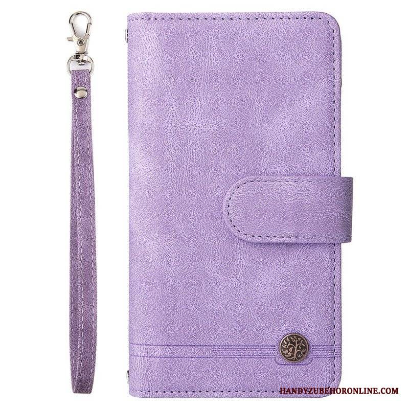 Etui Folio do Samsung Galaxy S22 Ultra 5G Wielofunkcyjny Z Etui