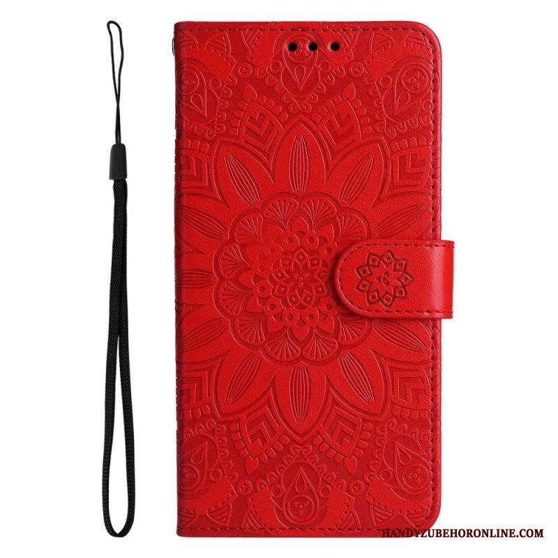 Etui Folio do Samsung Galaxy S23 5G Mandala Sun Ze Smyczą