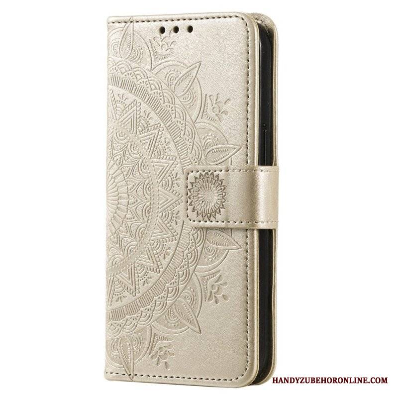 Etui Folio do Samsung Galaxy S23 5G Mandala Słońca