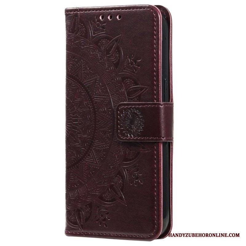 Etui Folio do Samsung Galaxy S23 5G Mandala Słońca