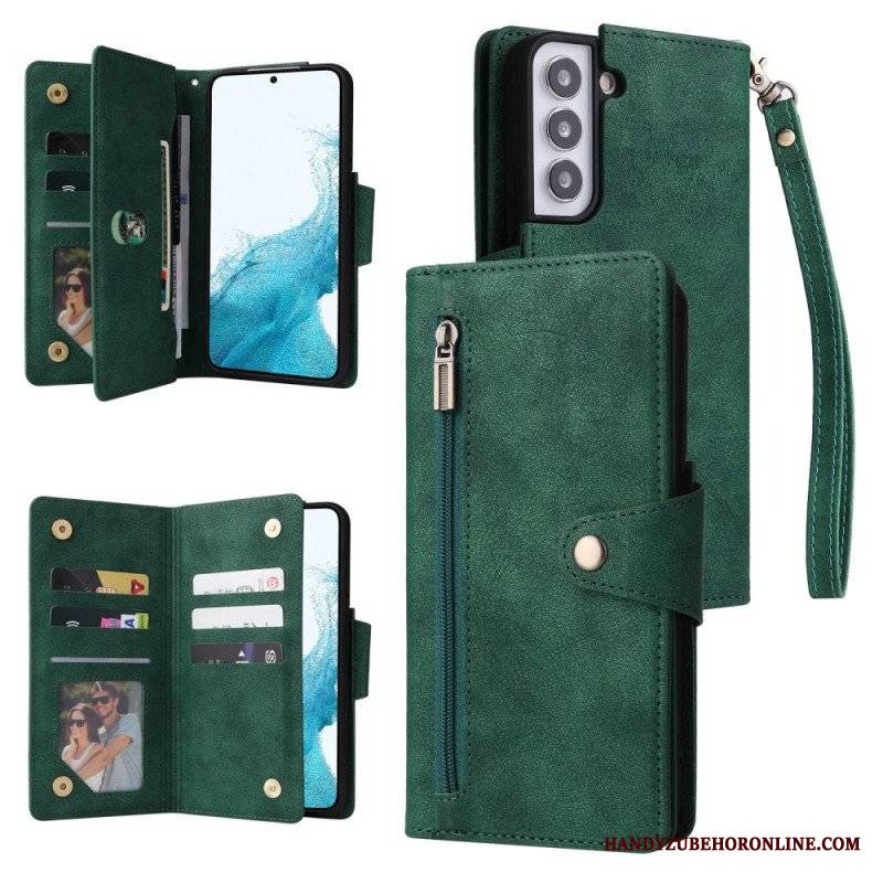 Etui Folio do Samsung Galaxy S23 5G Multi-karty I Portfel