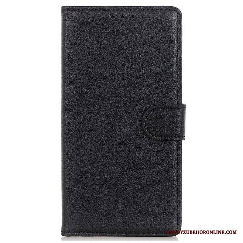 Etui Folio do Samsung Galaxy S23 Plus 5G Tradycyjna Sztuczna Skóra