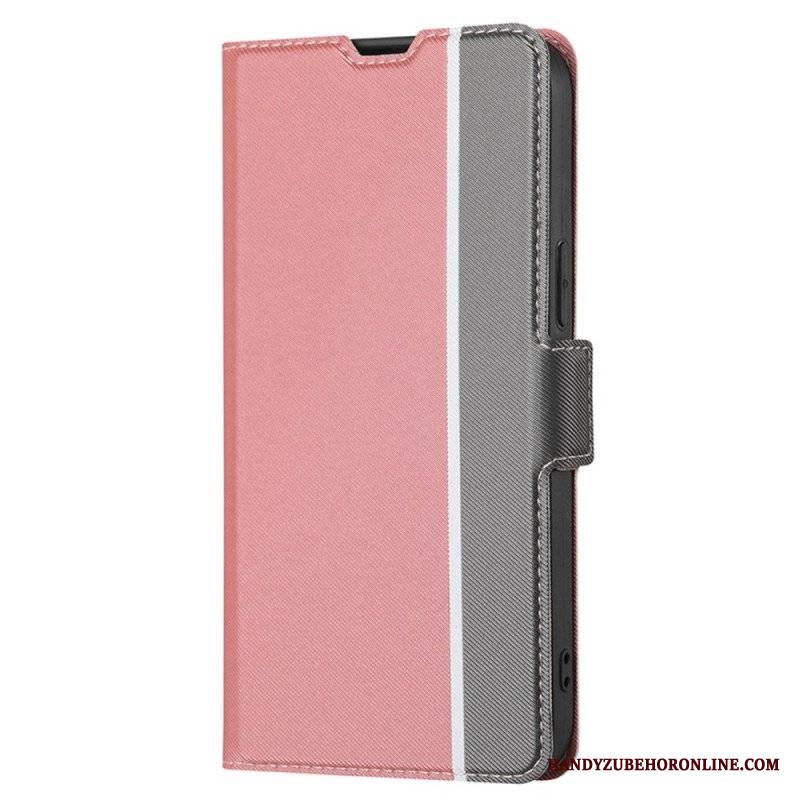 Etui Folio do Samsung Galaxy S23 Plus 5G Ultra Cienki Dwukolorowy