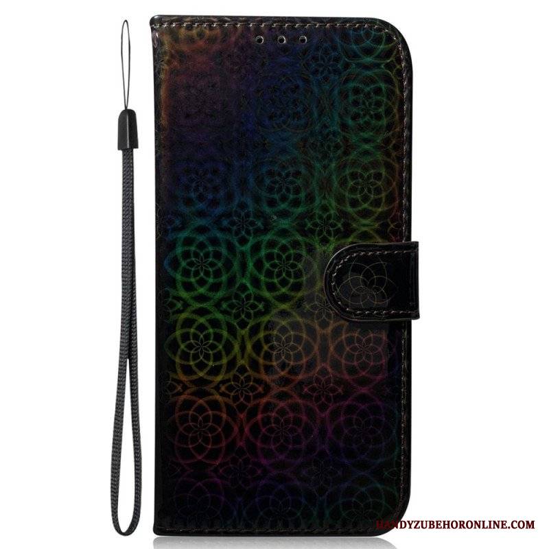 Etui Folio do Samsung Galaxy S23 Ultra 5G Styl Dyskotekowy