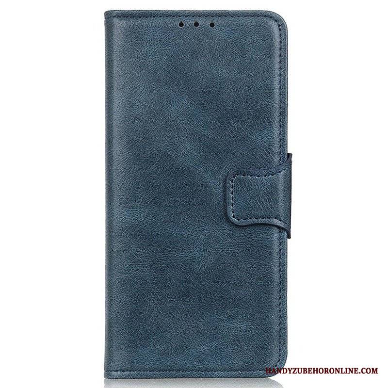 Etui Folio do Samsung Galaxy S23 Ultra 5G Stylowe Skórzane Zapięcie Dwustronne