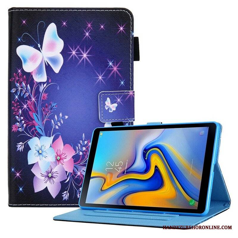 Etui Folio do Samsung Galaxy Tab A7 Lite Wiele Motyli