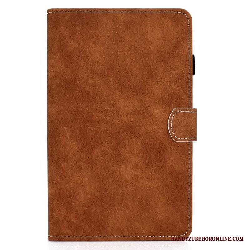 Etui Folio do Samsung Galaxy Tab A8 (2021) Efekt Skóry W Stylu Vintage