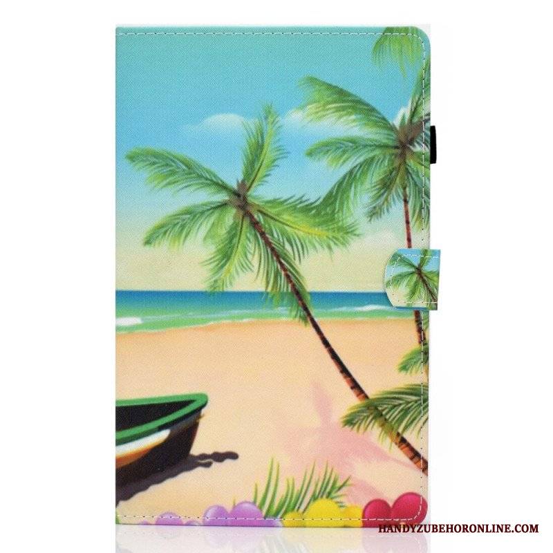 Etui Folio do Samsung Galaxy Tab A8 (2021) Plaża