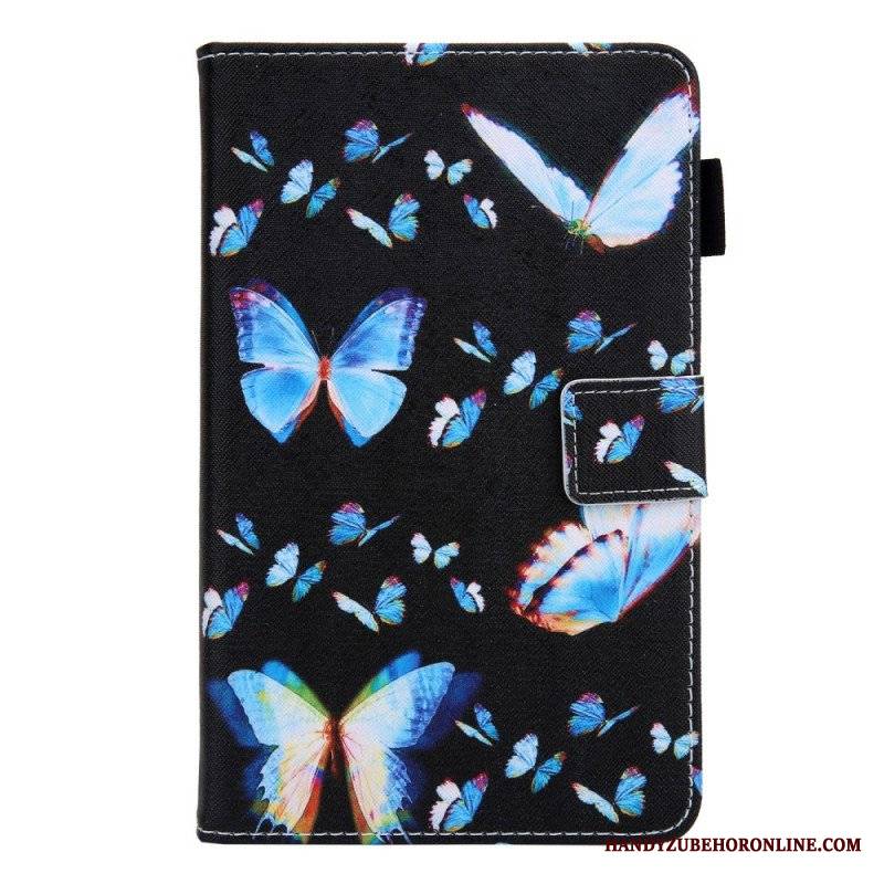 Etui Folio do Samsung Galaxy Tab A8 (2021) Wiele Motyli