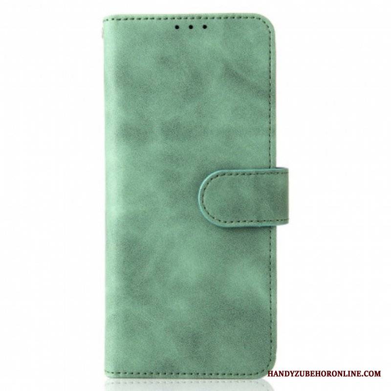 Etui Folio do Samsung Galaxy Z Fold 3 5G Dotyk Skóry