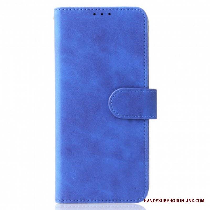 Etui Folio do Samsung Galaxy Z Fold 3 5G Dotyk Skóry