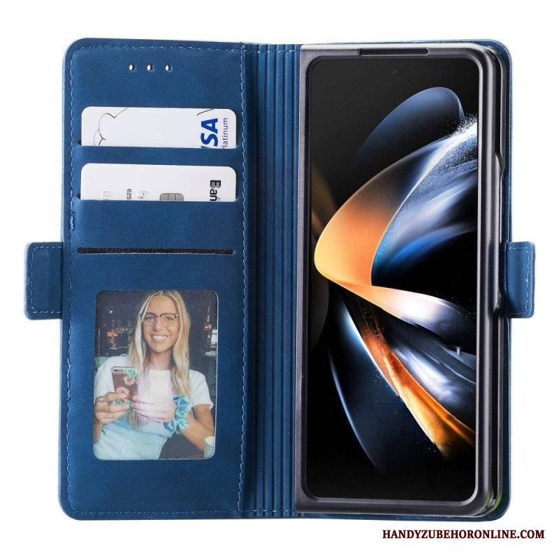 Etui Folio do Samsung Galaxy Z Fold 4 Casedance Serie Waltz 001