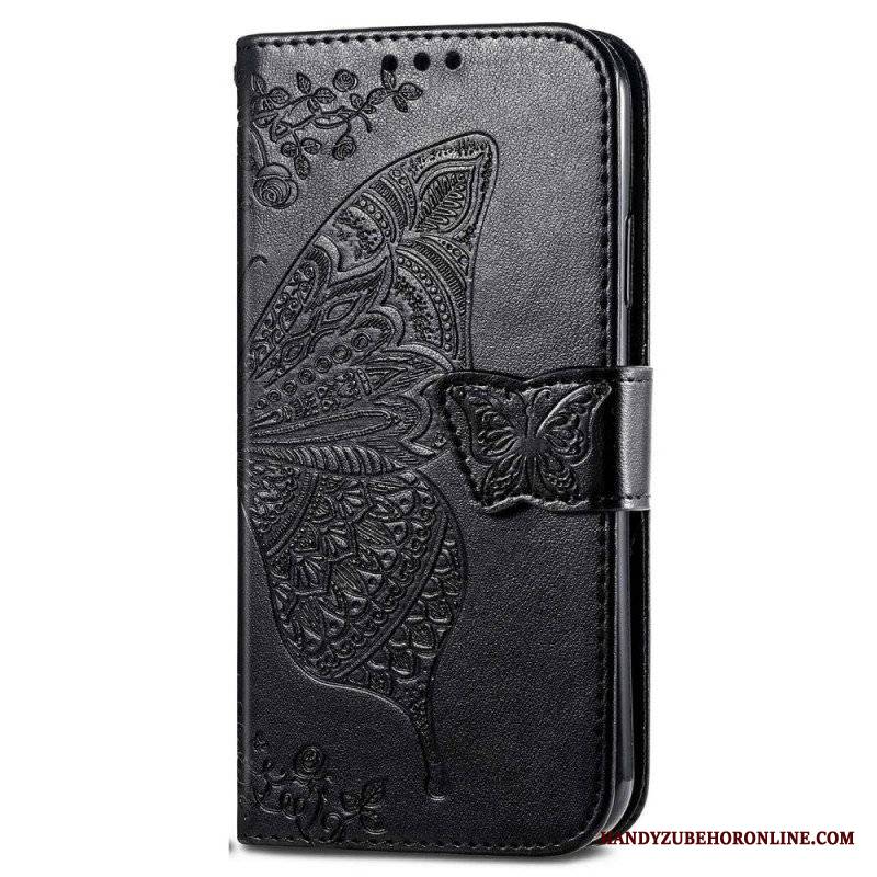 Etui Folio do Sony Xperia 1 IV Barokowy Motyl