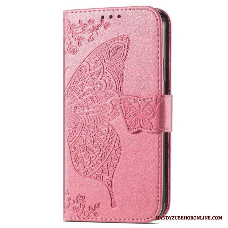 Etui Folio do Sony Xperia 1 IV Barokowy Motyl