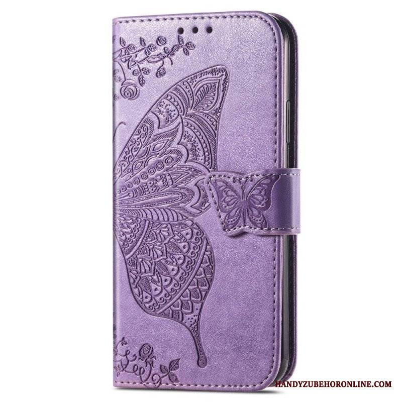 Etui Folio do Sony Xperia 1 IV Barokowy Motyl