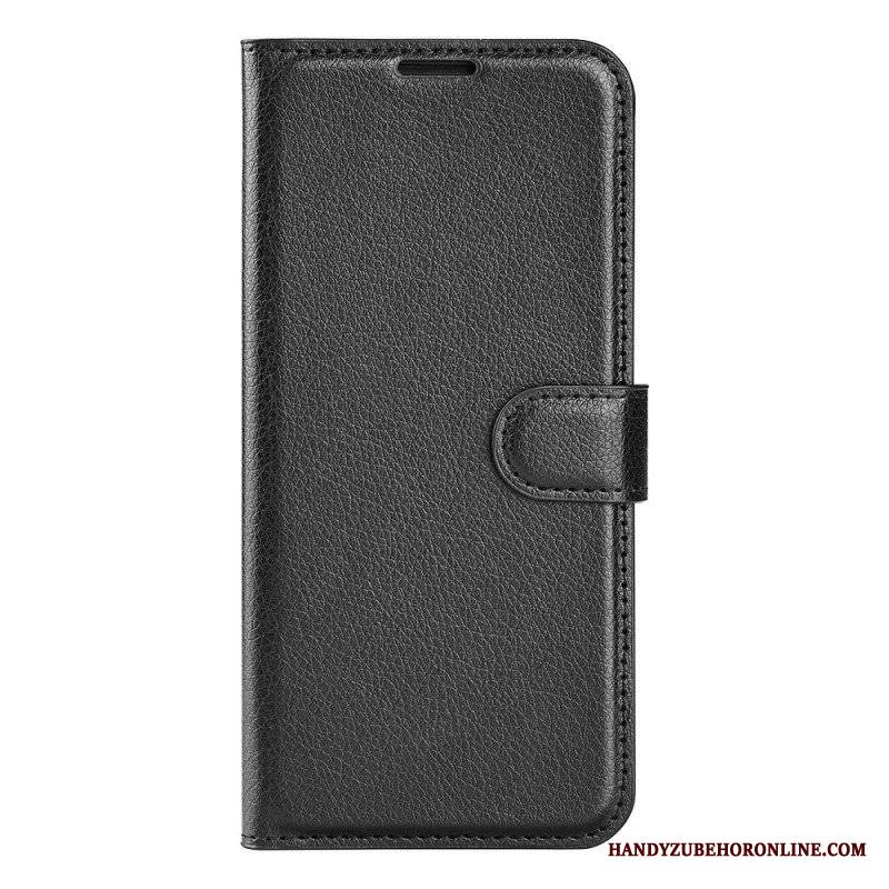 Etui Folio do Sony Xperia 1 IV Klasyczne Liczi