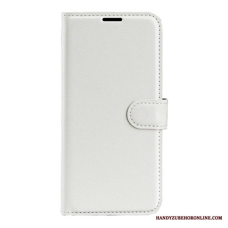 Etui Folio do Sony Xperia 1 IV Klasyczne Liczi