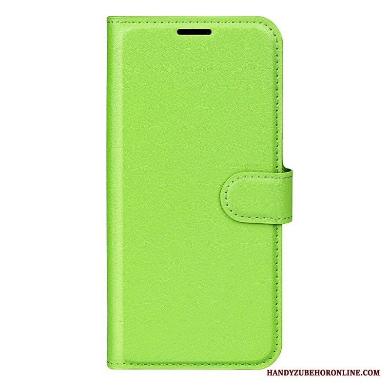 Etui Folio do Sony Xperia 1 IV Klasyczne Liczi