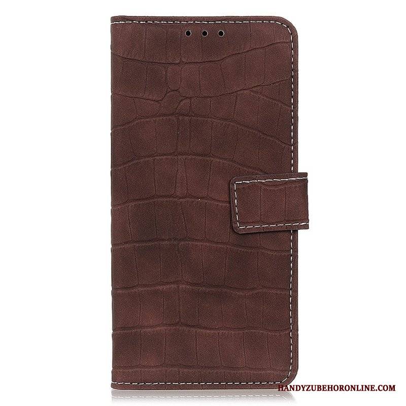 Etui Folio do Sony Xperia 1 IV Krokodyl