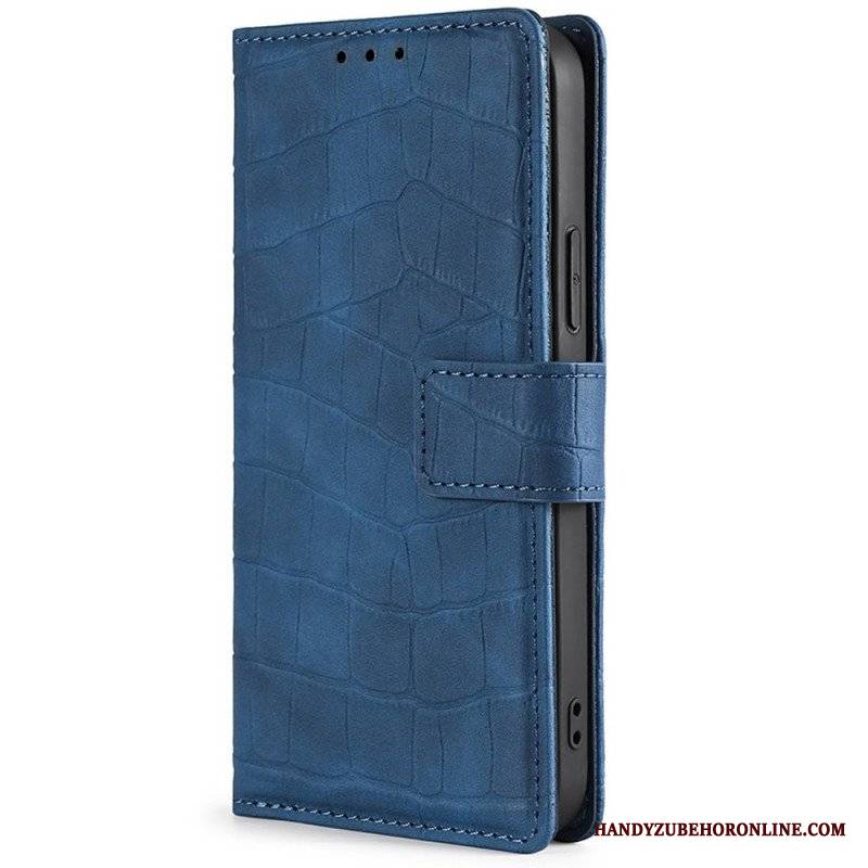 Etui Folio do Sony Xperia 1 IV Styl Krokodyla