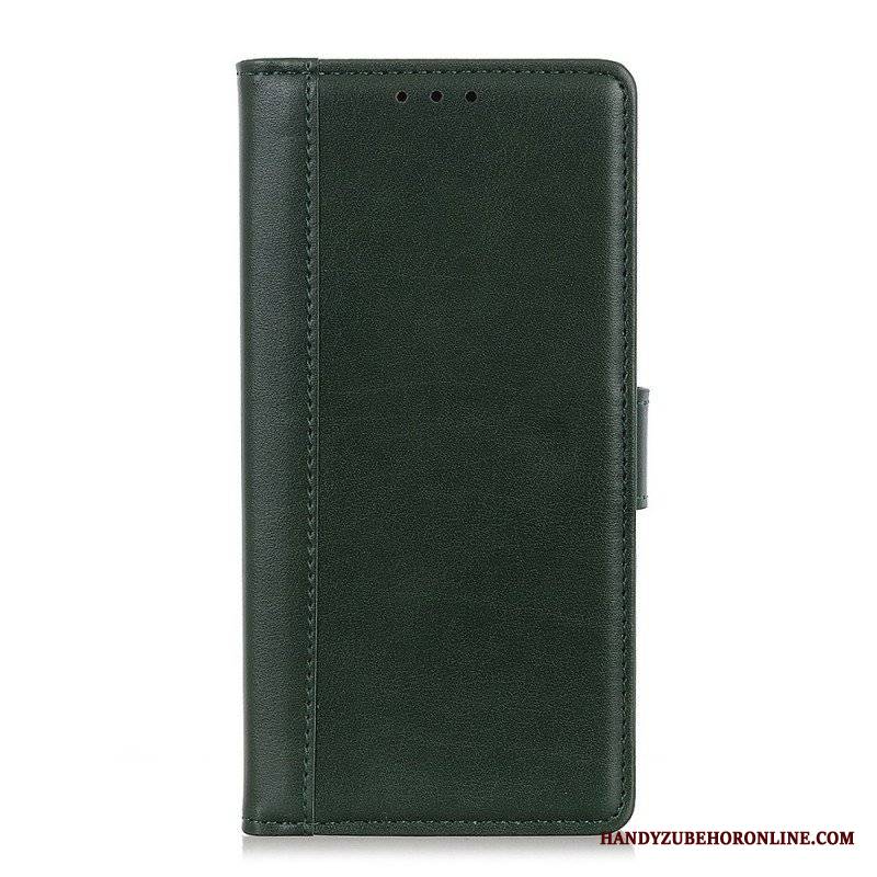 Etui Folio do Sony Xperia 1 IV Stylizacja Skóry