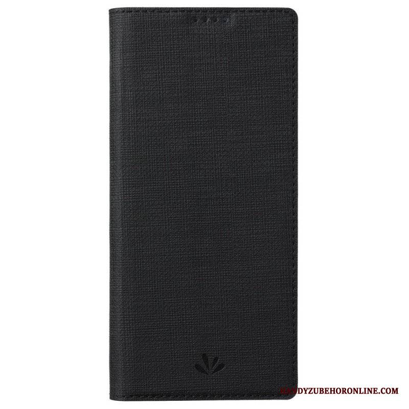 Etui Folio do Sony Xperia 1 IV Vili Tekstura Tkaniny