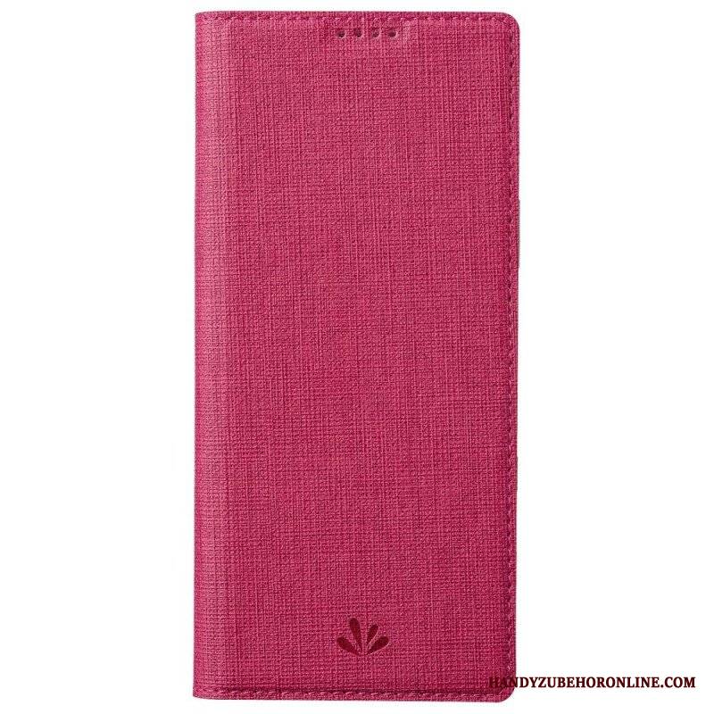 Etui Folio do Sony Xperia 1 IV Vili Tekstura Tkaniny