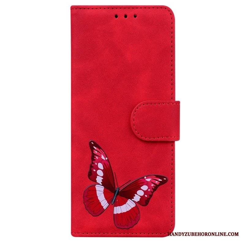 Etui Folio do Sony Xperia 1 IV Vintage Motyl