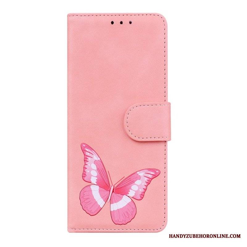 Etui Folio do Sony Xperia 1 IV Vintage Motyl