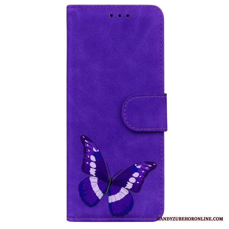 Etui Folio do Sony Xperia 1 IV Vintage Motyl