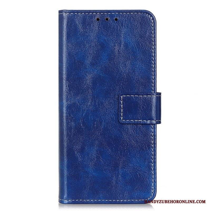 Etui Folio do Sony Xperia 10 IV Lakierowana Ze Szwami