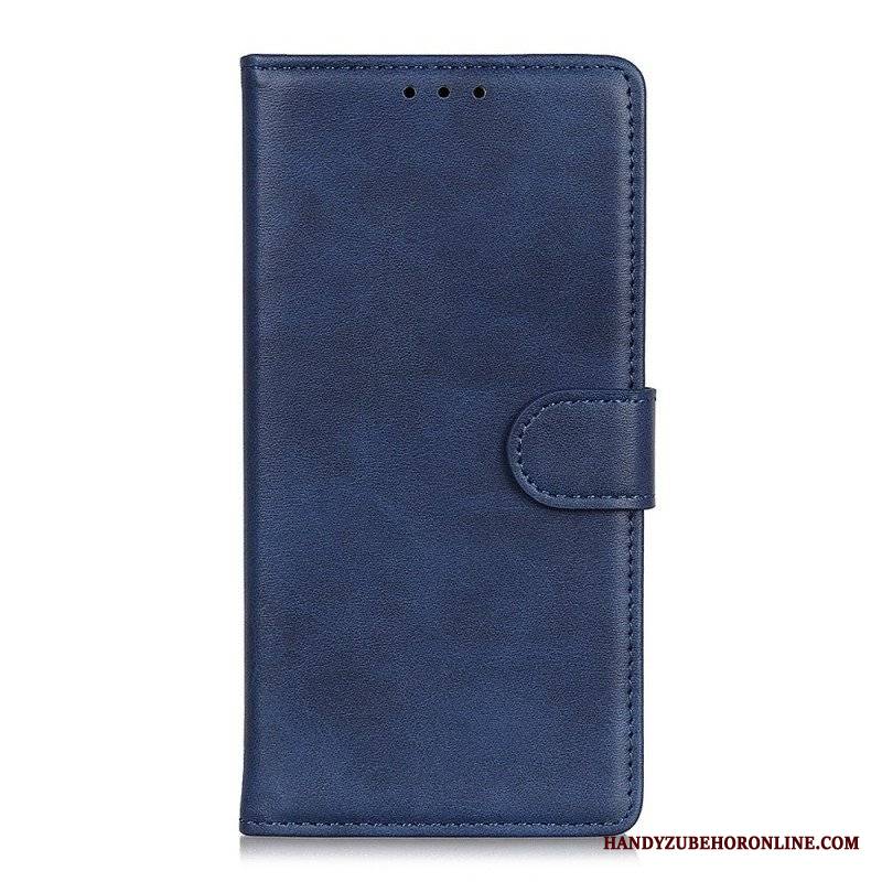 Etui Folio do Sony Xperia 10 IV Matowa Sztuczna Skóra