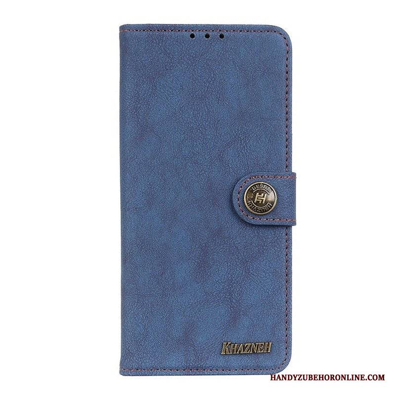 Etui Folio do Sony Xperia 10 IV Skórzana Dwoina Vintage Khazneh