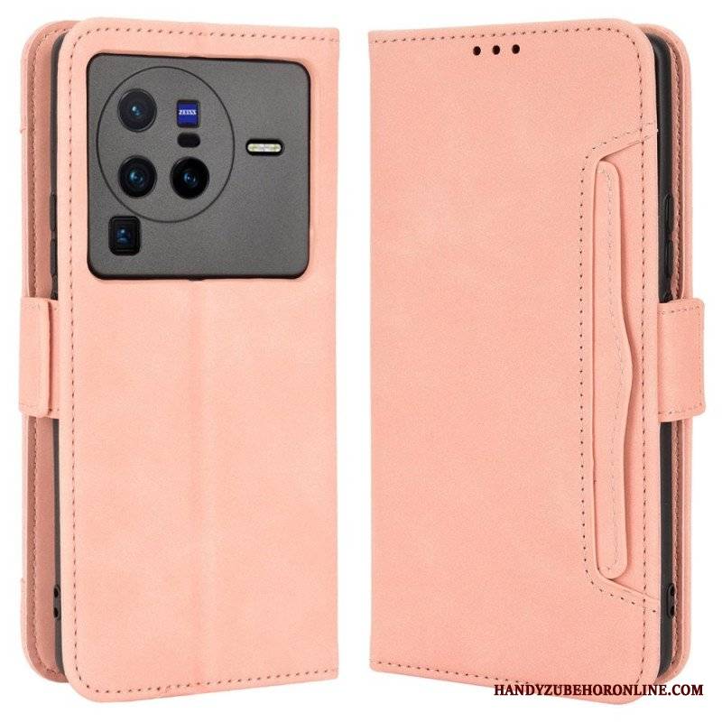 Etui Folio do Vivo X80 Pro Multi-karty