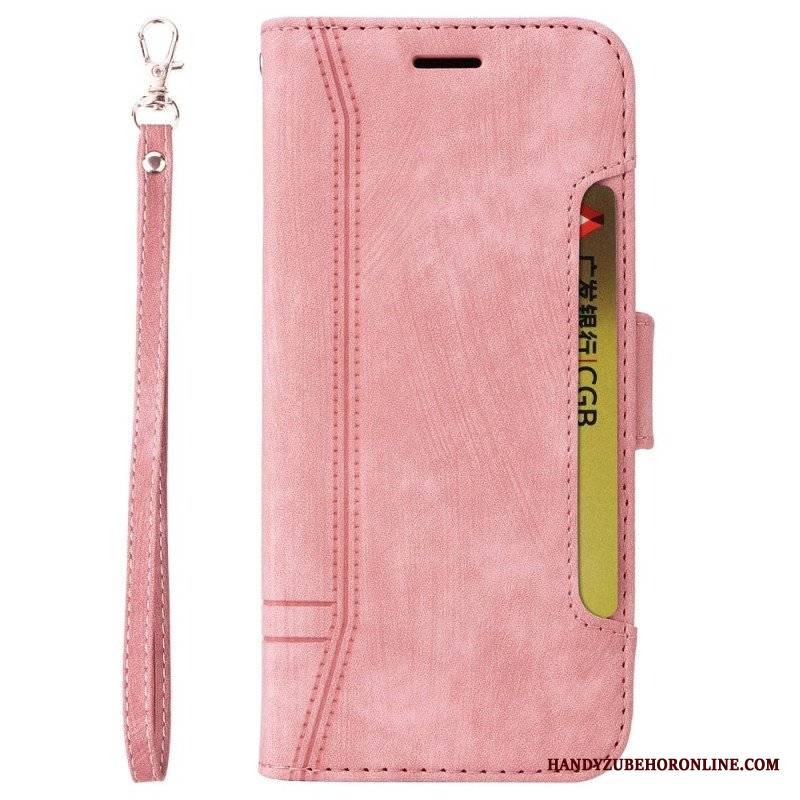 Etui Folio do Vivo Y16 Betopnice Przednie Etui Na Karty