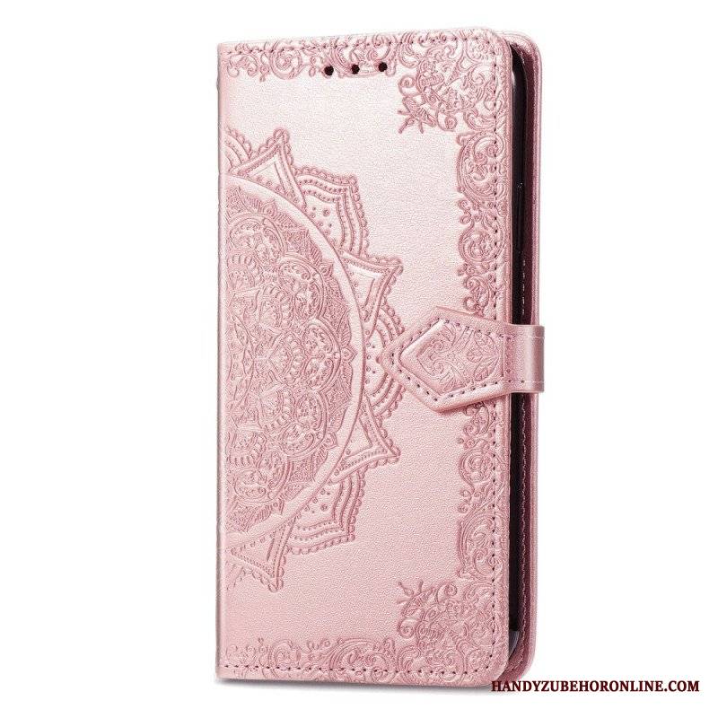 Etui Folio do Vivo Y35 Barokowo-mandala