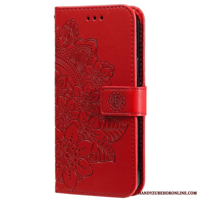 Etui Folio do Vivo Y35 z Łańcuch Paskowata Mandala