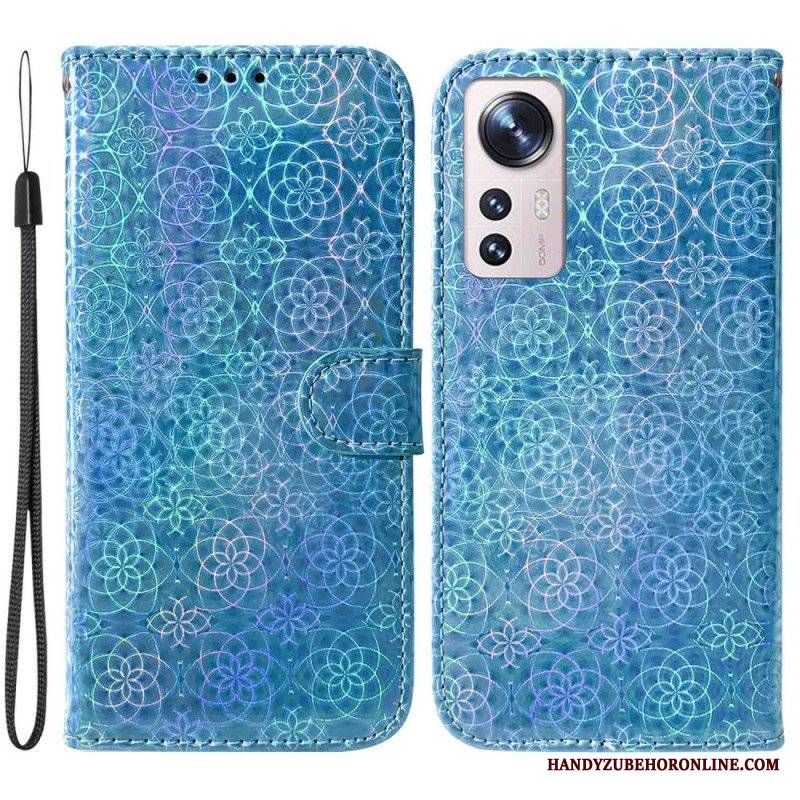 Etui Folio do Xiaomi 12 / 12X Styl Dyskotekowy