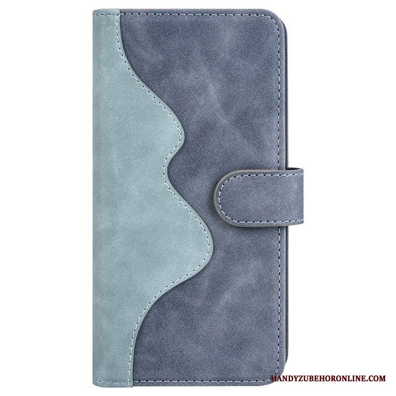 Etui Folio do Xiaomi 12 / 12X Sztuka Dwukolorowa