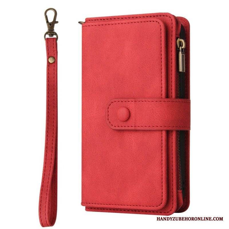 Etui Folio do Xiaomi 12 / 12X Wielofunkcyjny Uchwyt Na Karty