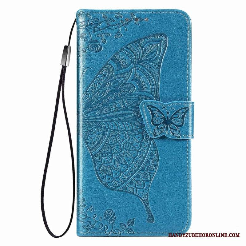 Etui Folio do Xiaomi 12 Lite Barokowy Motyl