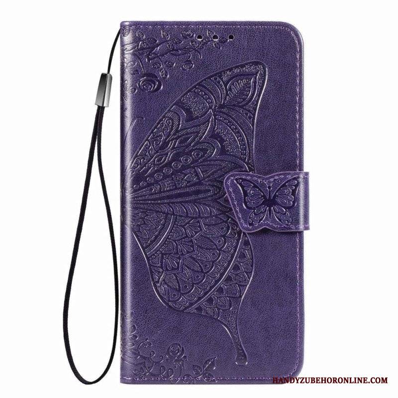 Etui Folio do Xiaomi 12 Lite Barokowy Motyl