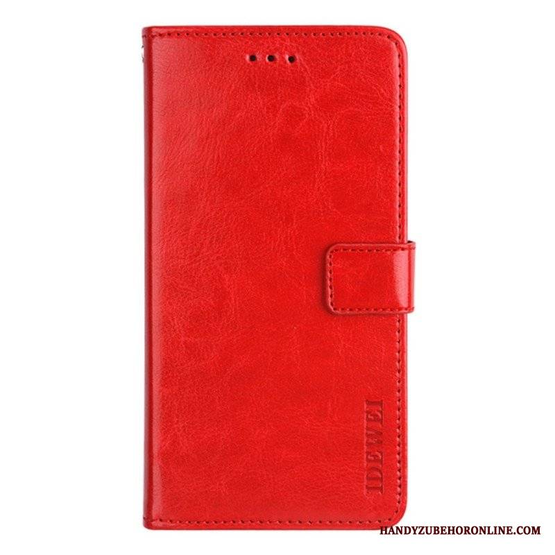 Etui Folio do Xiaomi 12 Pro Imitacja Skóry Idewei