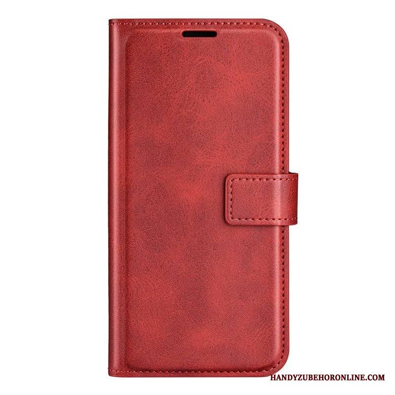 Etui Folio do Xiaomi 12 Pro Rzemienna Tekstura