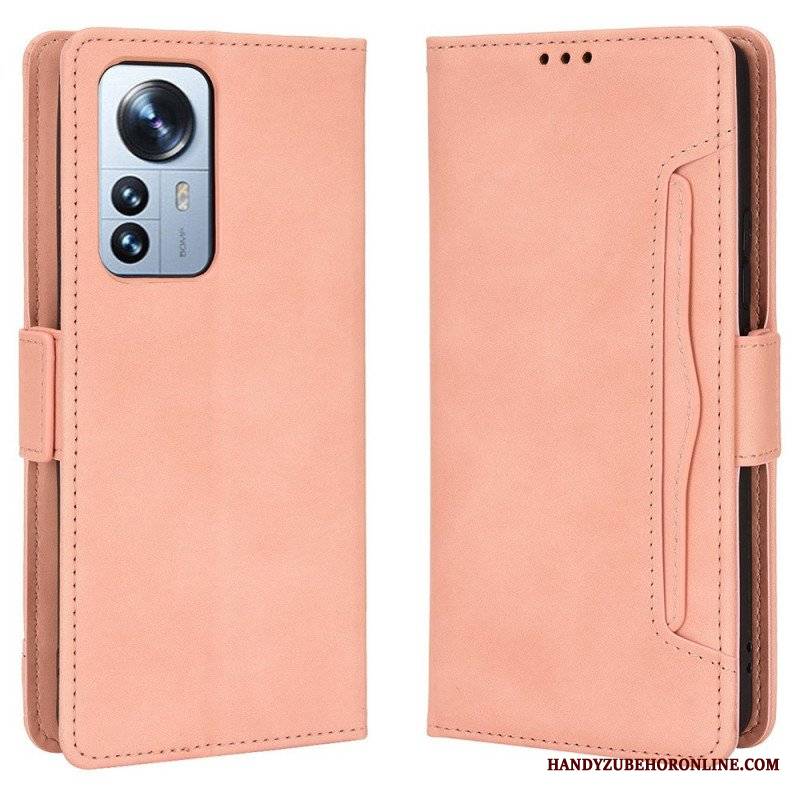 Etui Folio do Xiaomi 12 Pro Wielokartowa Klasa Premier