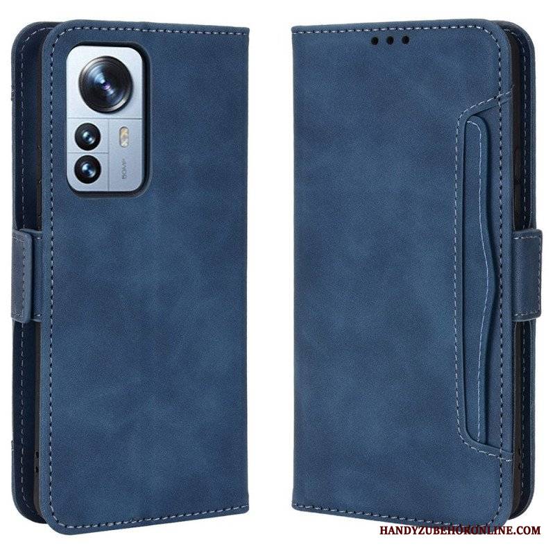 Etui Folio do Xiaomi 12 Pro Wielokartowa Klasa Premier